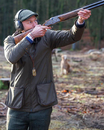 Laksen Flush Shooting Jacket on outdoor background