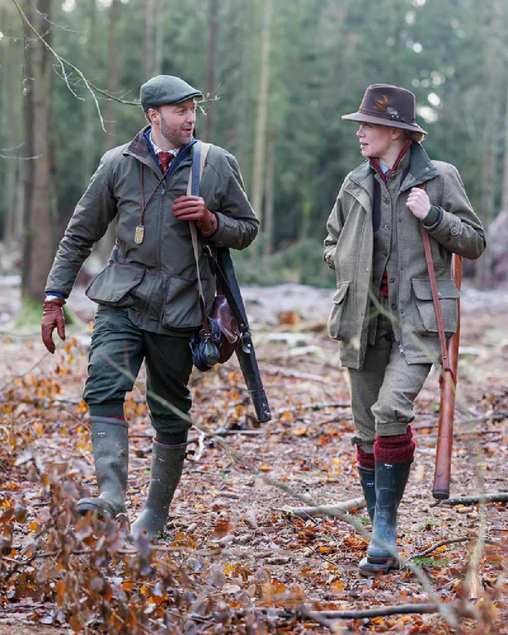 Laksen Flush Shooting Jacket on outdoor background