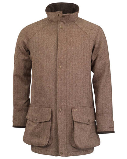 Astor Fairfax coloured Laksen Mens Astor Fairfax Tweed CTX Waterproof Coat on white background 