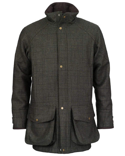 Willow Coloured Laksen Mens Willow Fairfax Coat With CTX on white background 