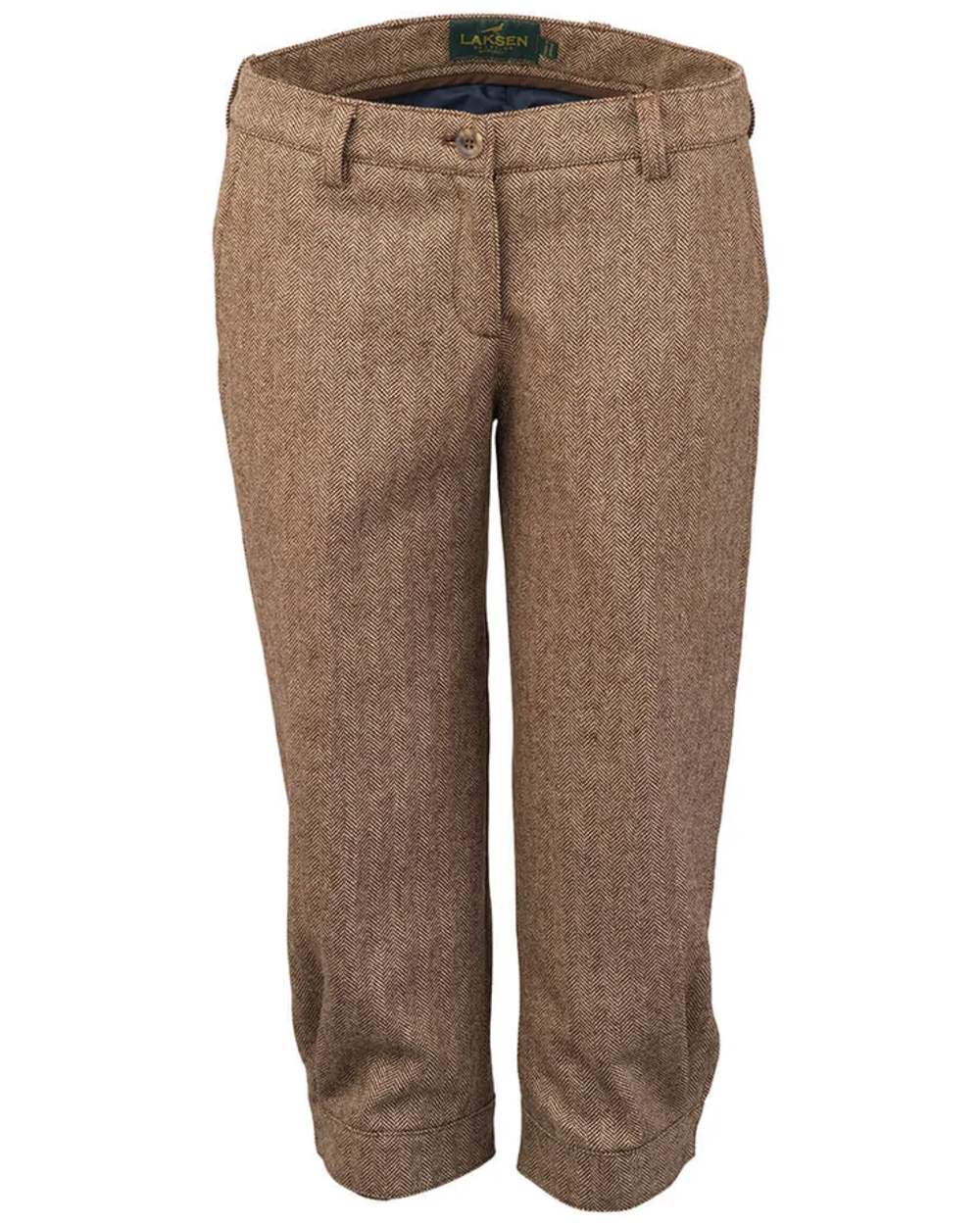 Glyn Tweed Check coloured Laksen Womens Glyn Tweed Breeks on white background 