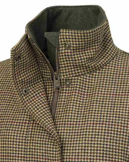 Lily Tweed Coloured Laksen Womens Lily Tweed Coat With CTX on white background 