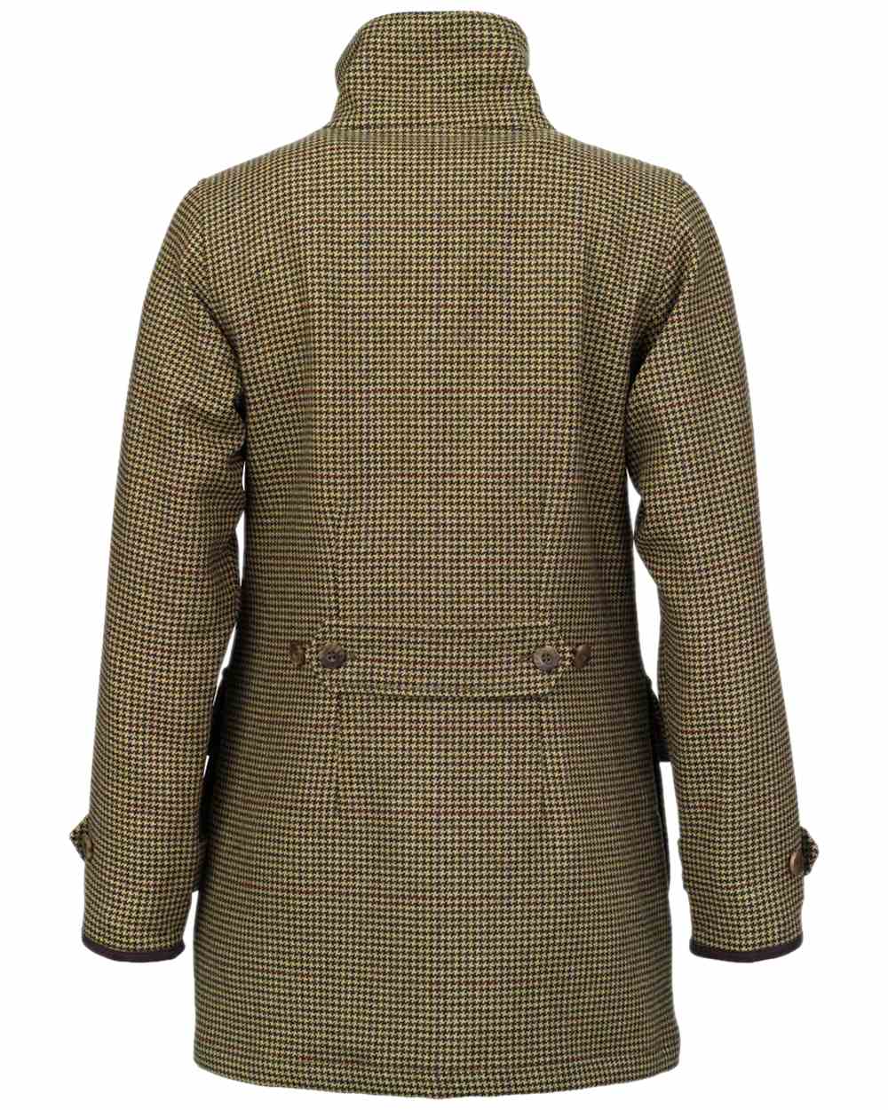 Lily Tweed Coloured Laksen Womens Lily Tweed Coat With CTX on white background 