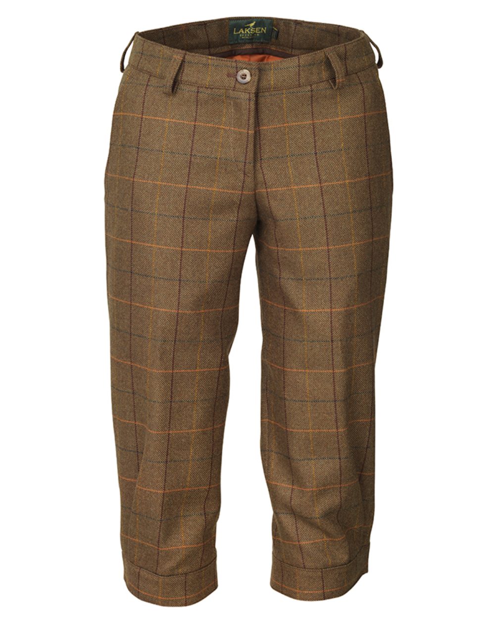 Laksen Cara Tweed Breeks On A White Background