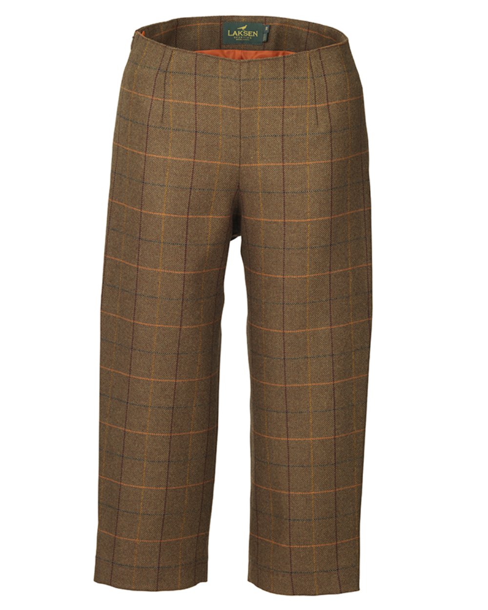 Laksen Cara Tweed Fitted Breeks On A White Background