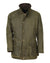Laksen Enoch Wax Coat in Forest #colour_forest
