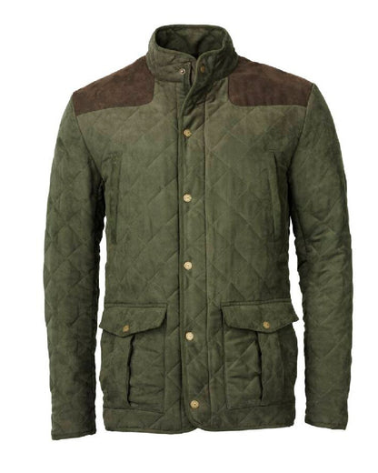 Laksen Hampton Quilted Jacket in Olive 