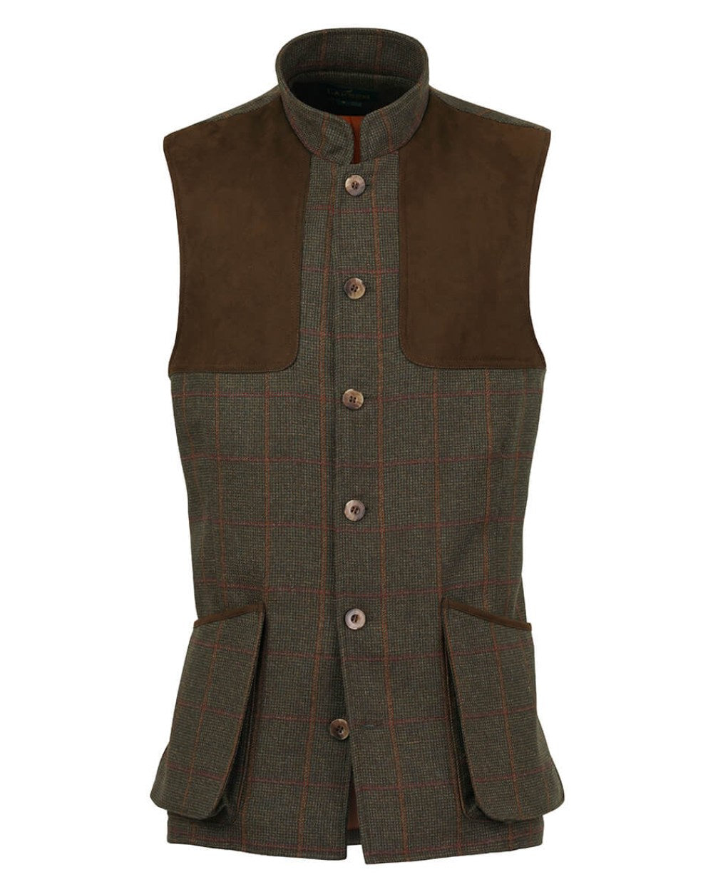 Laksen Hastings Mulland Shooting Vest On A White Background