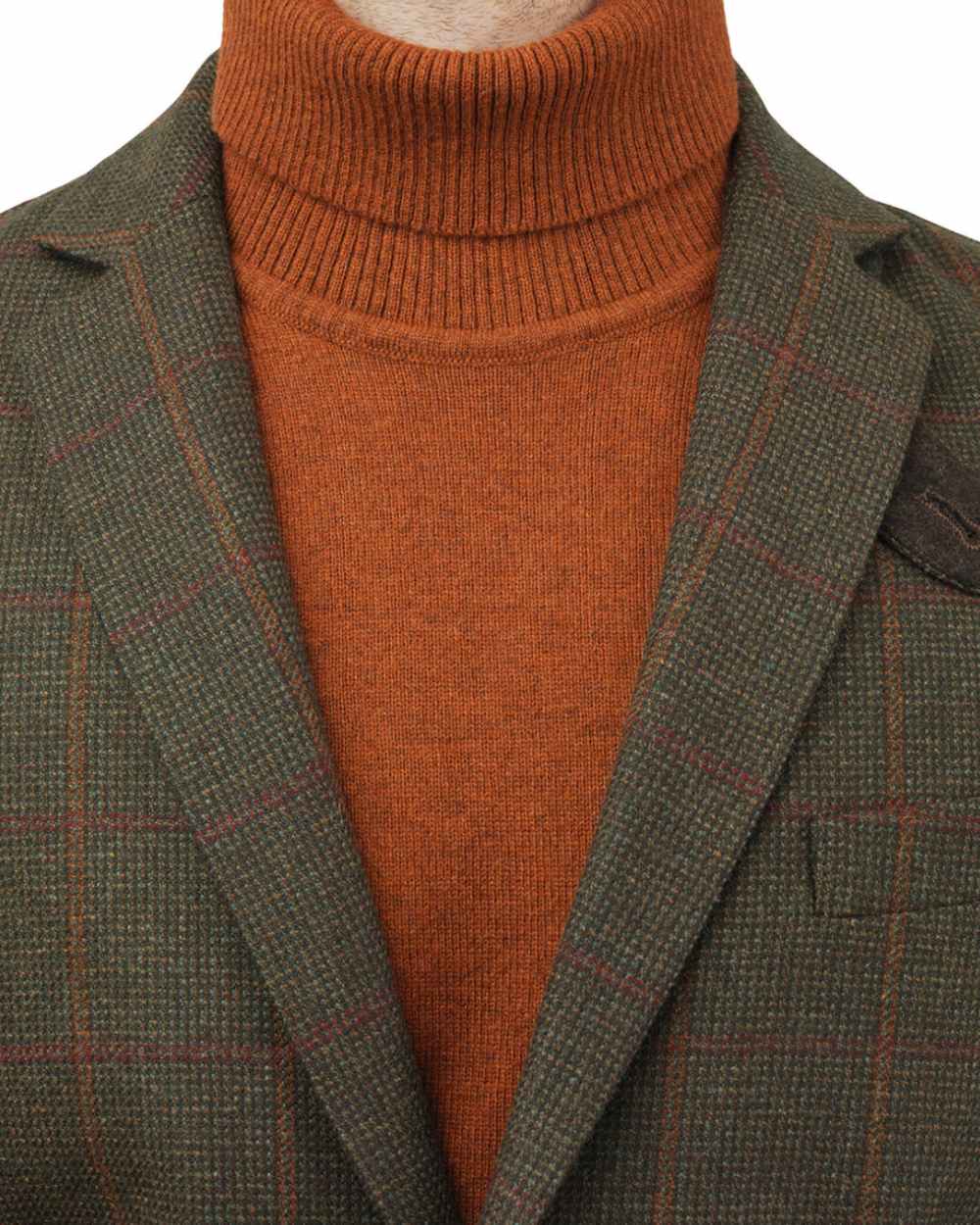 Laksen Hastings Tweed Sports Jacket On A White Background