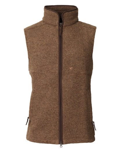 Laksen Isla Fleece Vest in Camel 