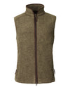 Laksen Isla Fleece Vest in Olive #colour_olive