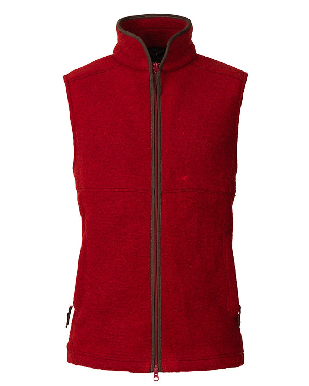 Laksen Isla Fleece Vest in Wine 