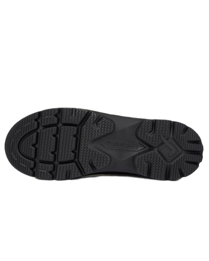 Black coloured LeMieux Bramshaw Chelsea Wellies on white background 