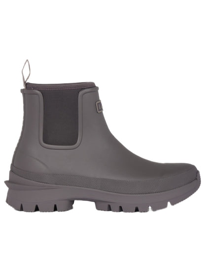 Cocoa coloured LeMieux Bramshaw Chelsea Wellies on white background 