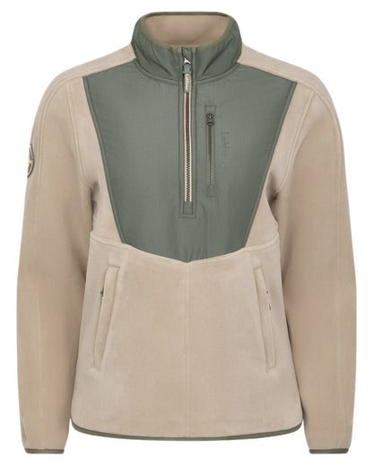 Rosemary coloured LeMieux Clara Hybrid Fleece on white background 