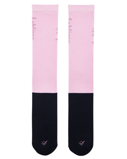 Fondant coloured LeMieux Competition Socks - Twin Pack on white background 