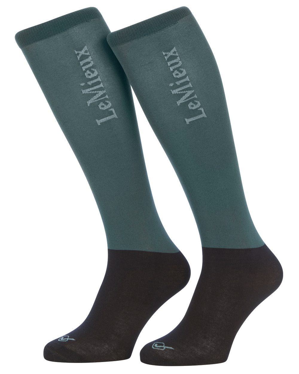 Patrol coloured LeMieux Competition Socks (Twin Pack) on white background 