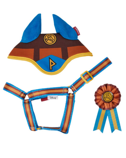 Pegasus coloured LeMieux Disney Hobby Horse Accessories Set on white background 