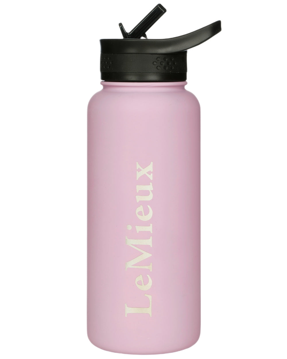Fondant coloured LeMieux Drinking Bottle on white background 