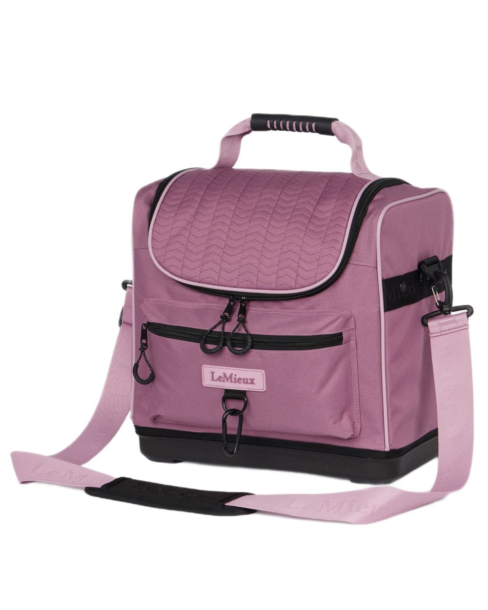 Mallow coloured LeMieux Elite Pro Grooming Bag on white background 