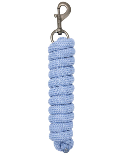 Powder Blue coloured LeMieux Essence Leadrope on white background 