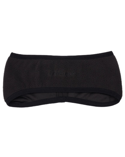 Black coloured LeMieux Fleece Earwarmer on white background 