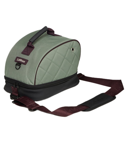 Rosemary Coloured LeMieux Hat Box On A White Background 