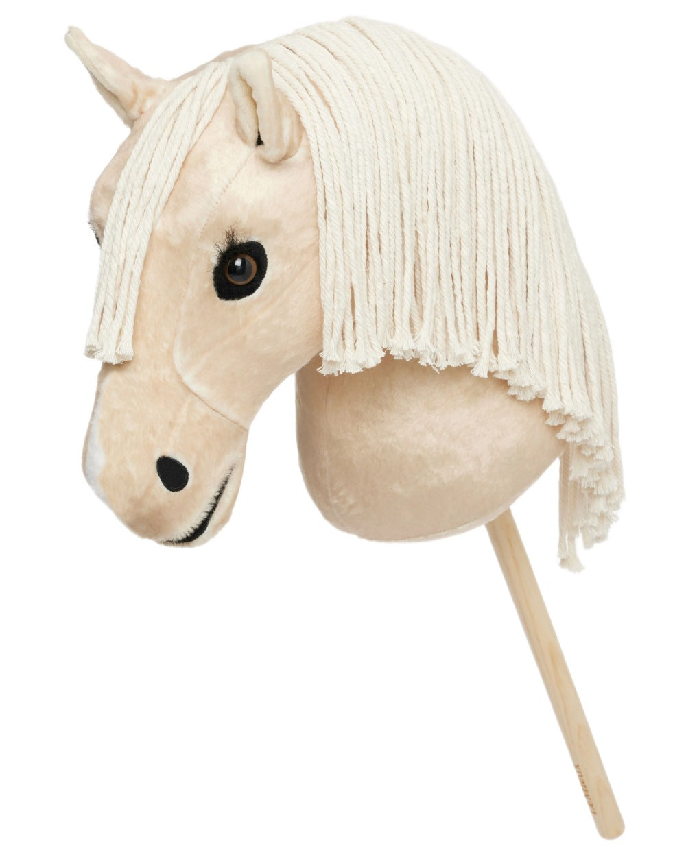 Popcorn coloured LeMieux Hobby Horse Popcorn on white background 