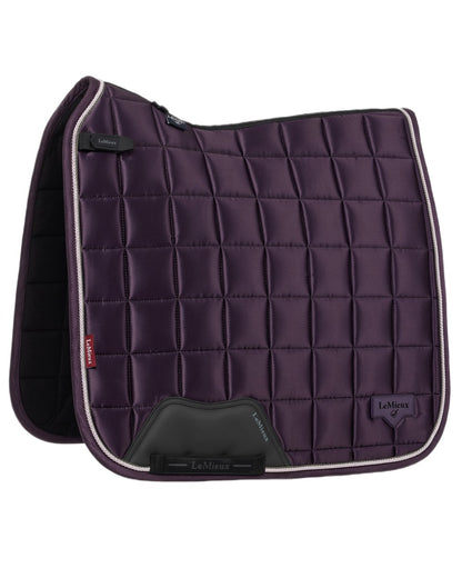Juniper coloured LeMieux Loire Dressage Square on white background 