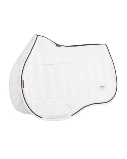 White coloured LeMieux Loire GP Square Pad on white background 