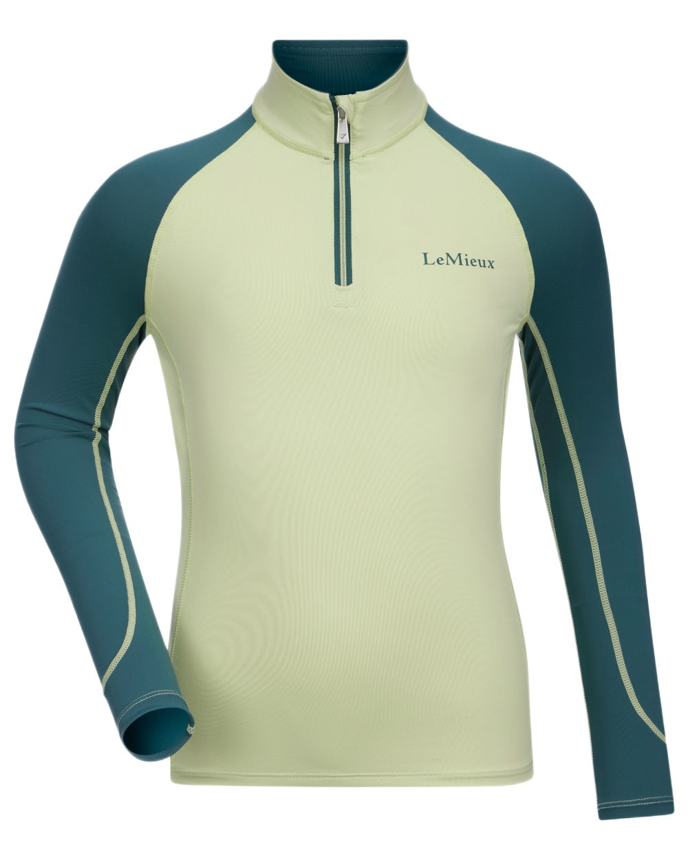 Macaron coloured LeMieux Mini Base Layer on white background 