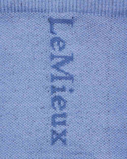 Powder Blue coloured LeMieux Performance Socks on white background 