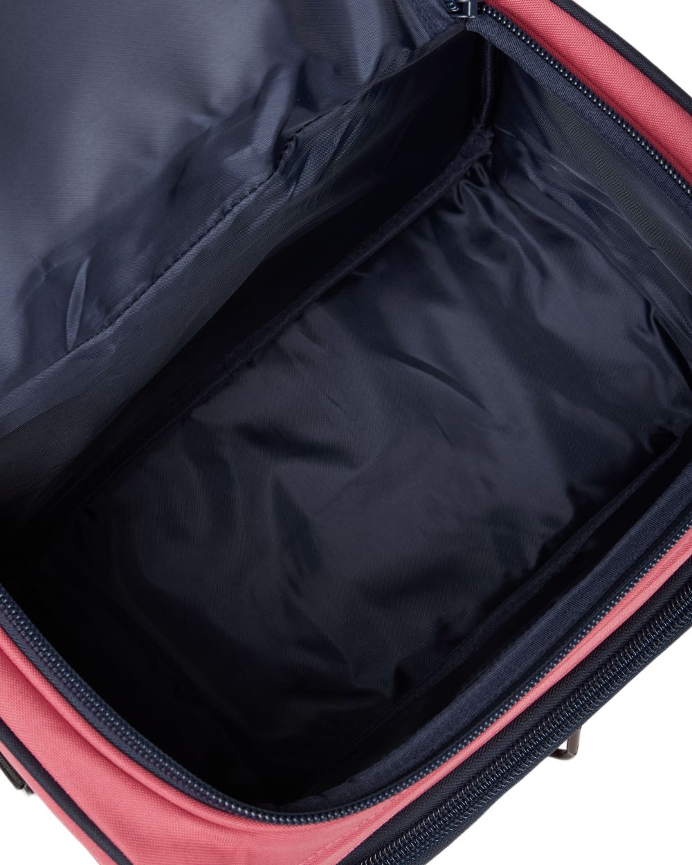 Cranberry coloured LeMieux ProKit Lite Grooming Bag on white background 