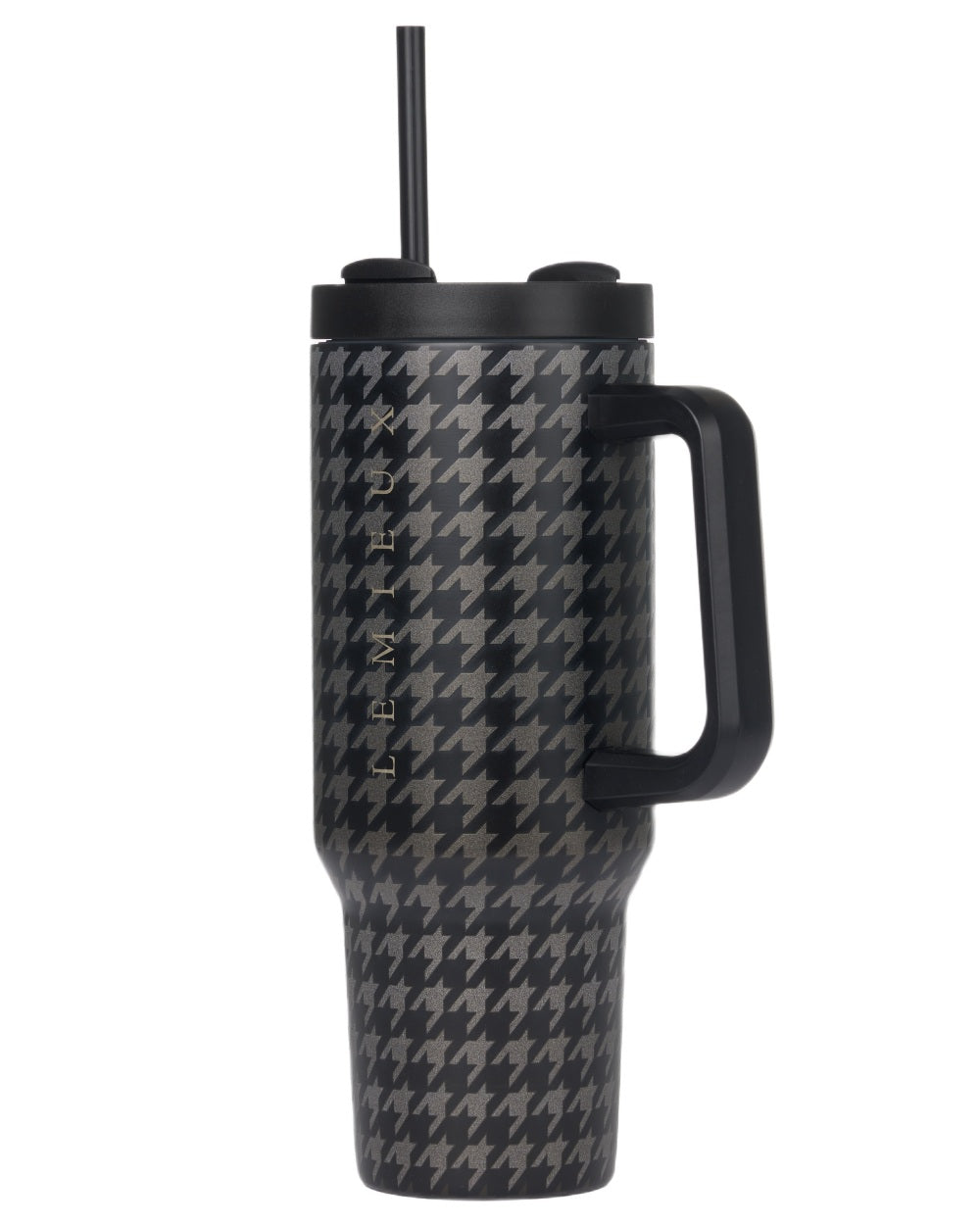 Black coloured LeMieux Sports Cup on white background 
