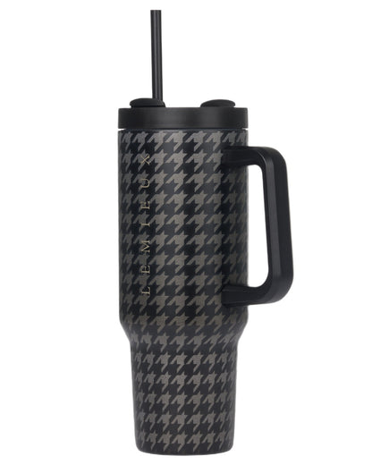 Black coloured LeMieux Sports Cup on white background 
