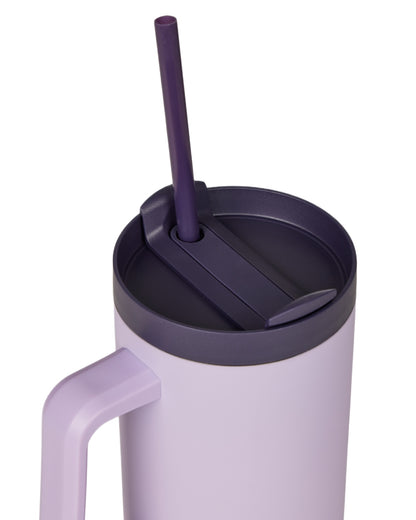 Lilac coloured LeMieux Sports Cup on white background 