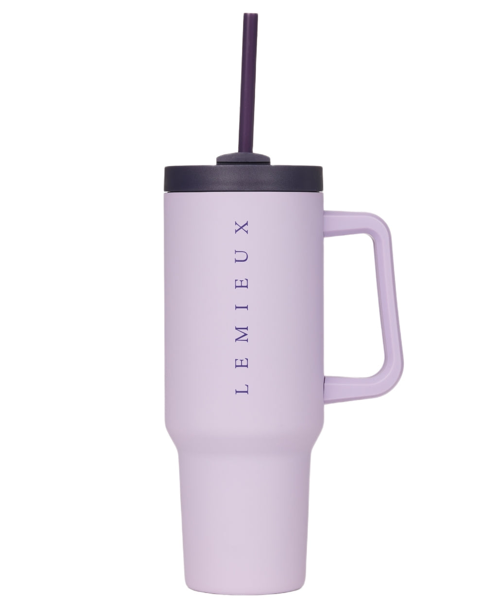 Lilac coloured LeMieux Sports Cup on white background 