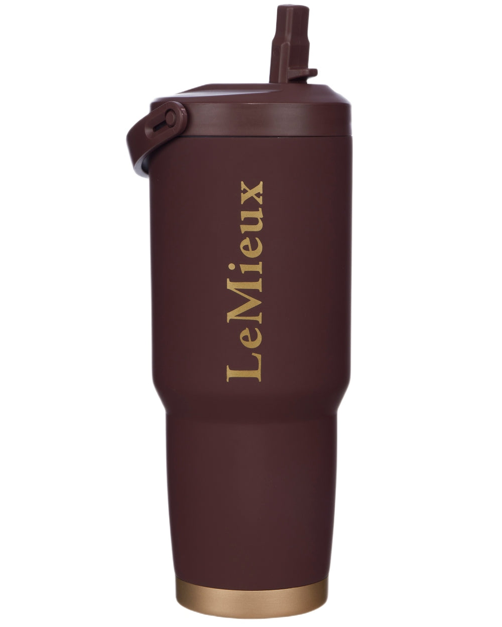 Bramble coloured LeMieux Sports Flip Cup on white background 
