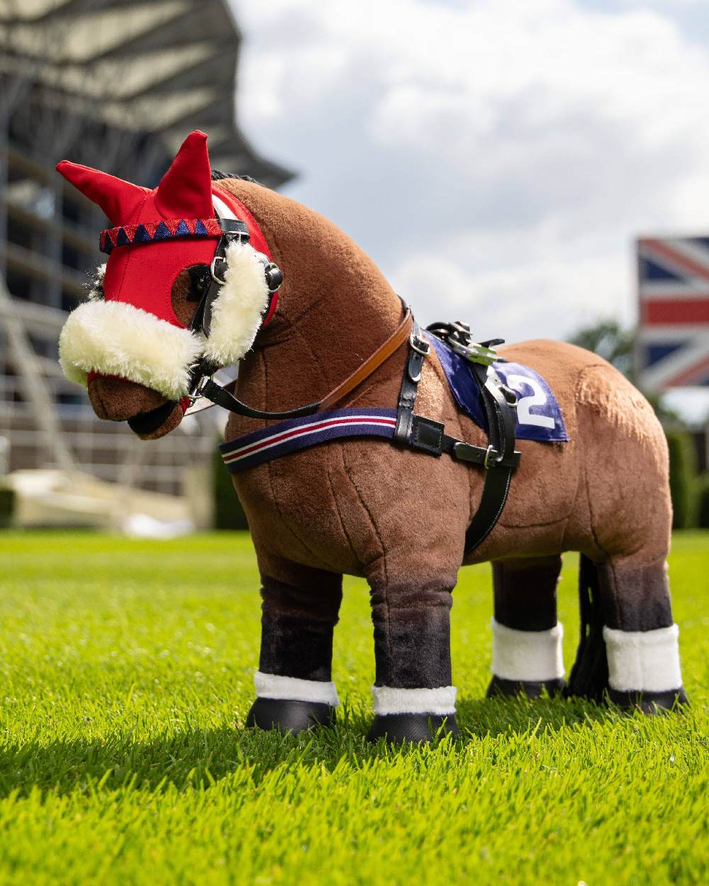 LeMieux Toy Pony Chancer on grass background 