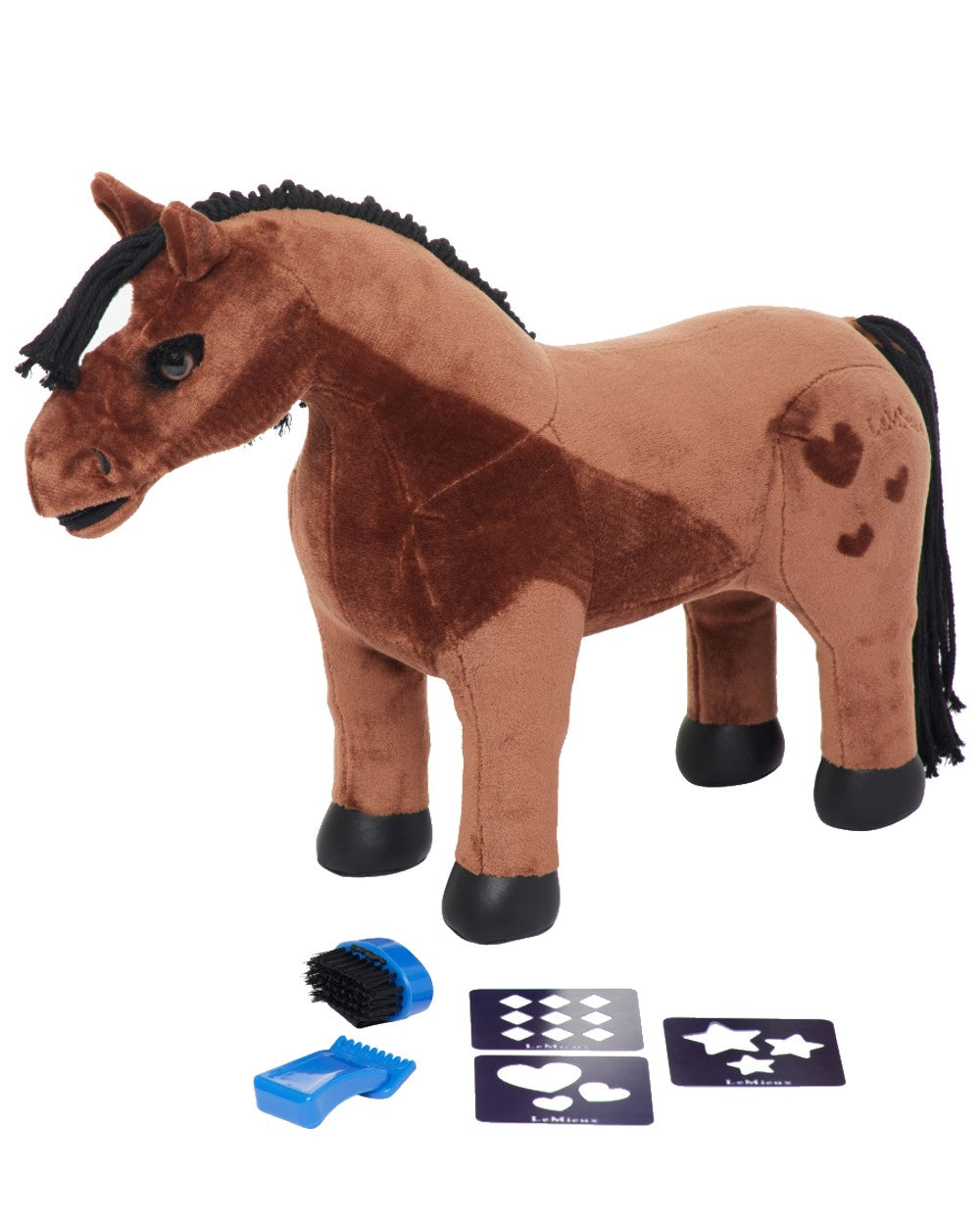 Gracie coloured LeMieux Toy Pony Gracie on white background 