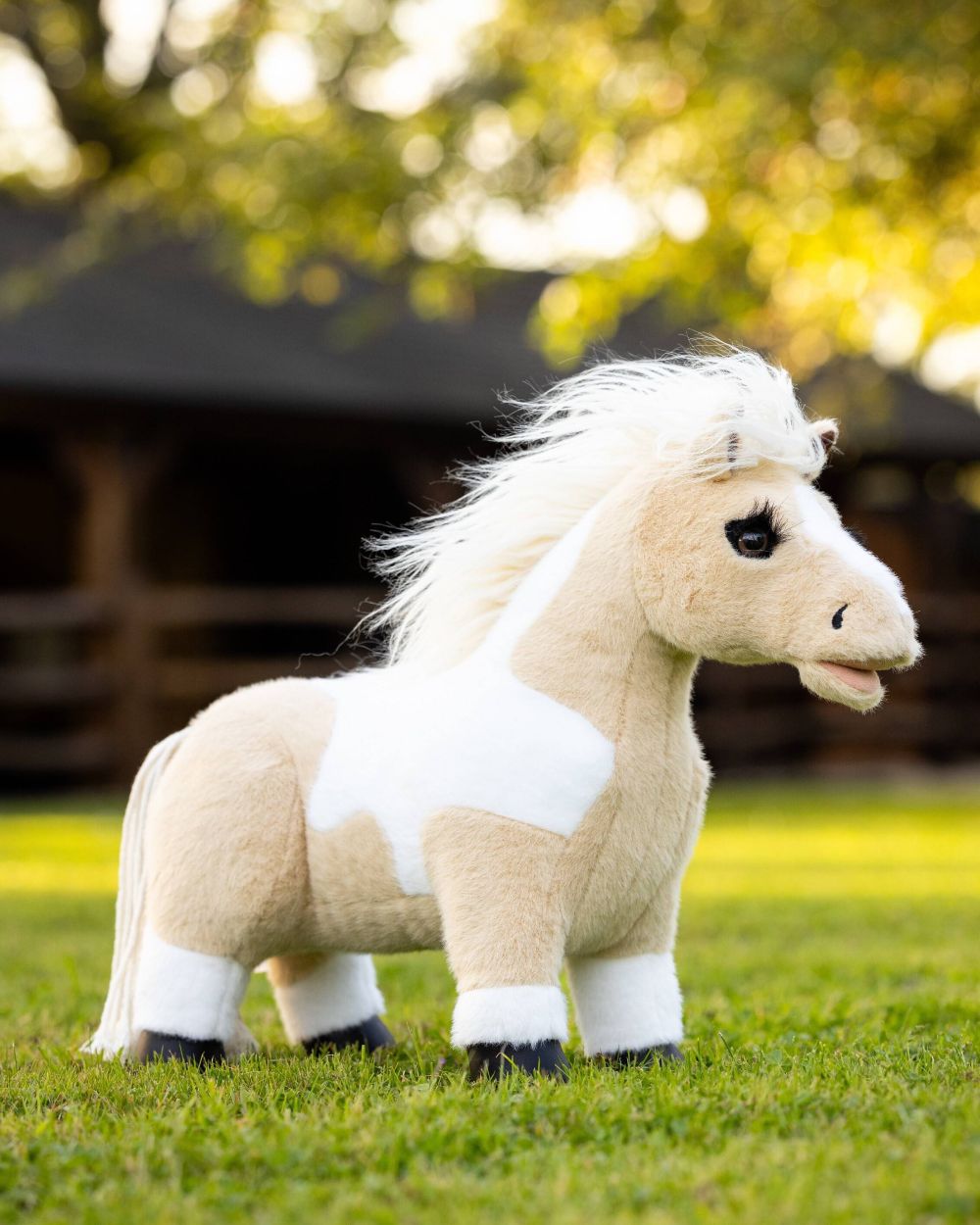 LeMieux Toy Pony Lemon on park background