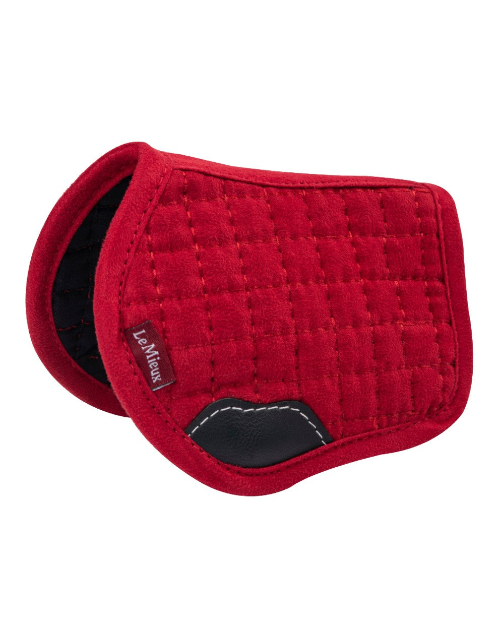 Chilli coloured LeMieux Toy Pony Pad on white background 