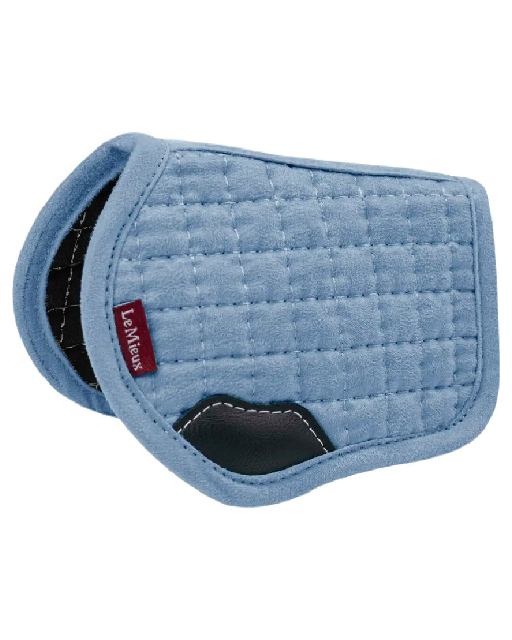 Ice Blue Coloured LeMieux Toy Pony Pad On A White Background 