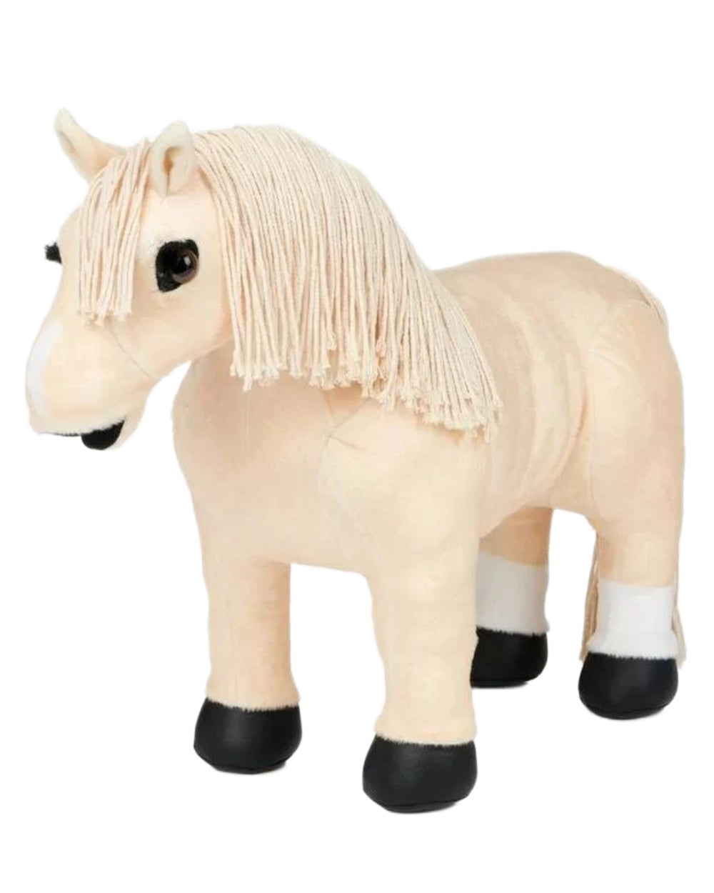Popcorn coloured LeMieux Toy Pony Popcorn on white background 