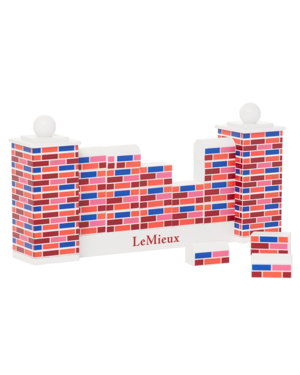 Multi coloured LeMieux Toy Pony Puissance Wall on white background 