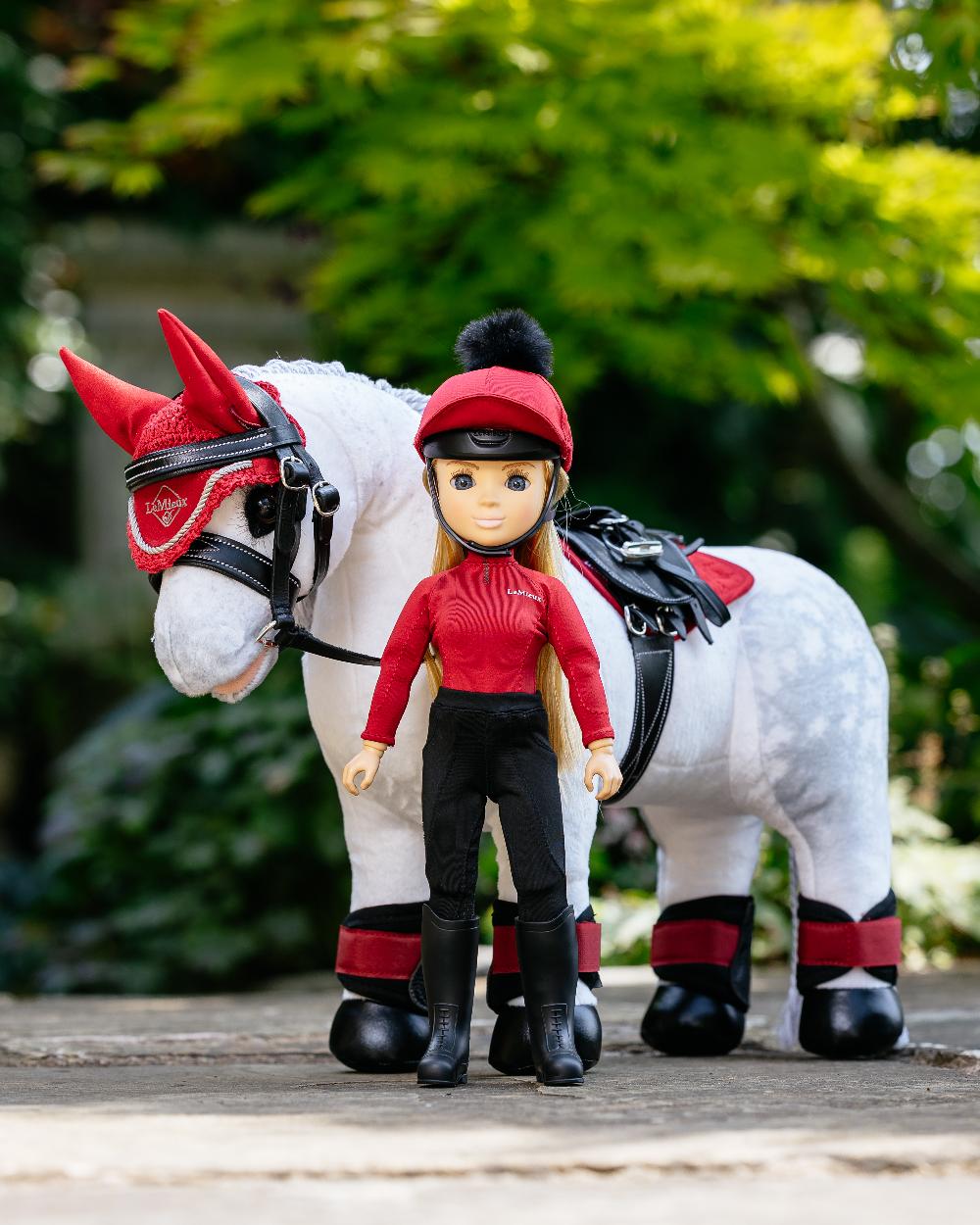 LeMieux Toy Rider Chloe On Outdoor Background