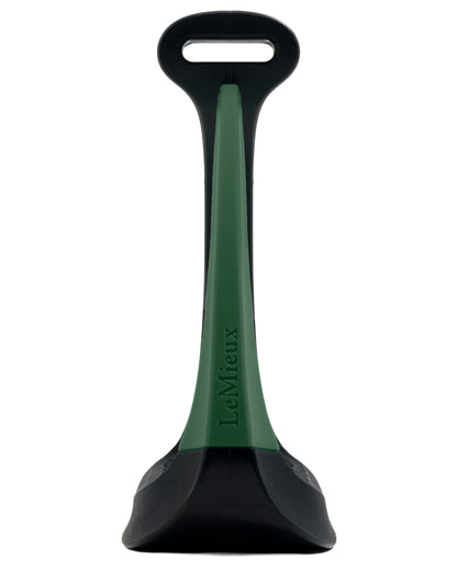 Hunter Green coloured LeMieux VectorFlex Stirrup Arm on white background 