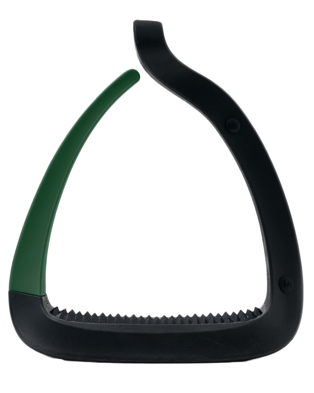 Hunter Green coloured LeMieux VectorFlex Stirrup Arm on white background 