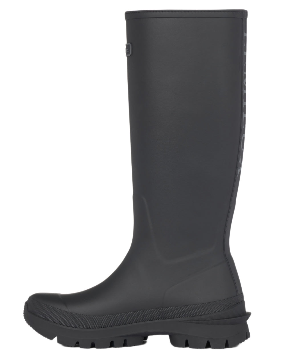 Black coloured LeMieux Womens Bramshaw Welly on white background 