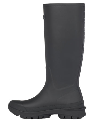 Black coloured LeMieux Womens Bramshaw Welly on white background 